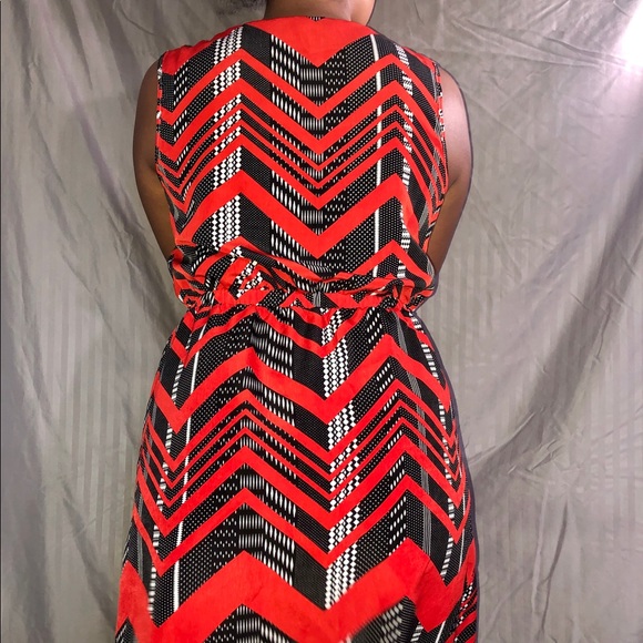 Horizontal zig zag dress - Picture 3 of 6